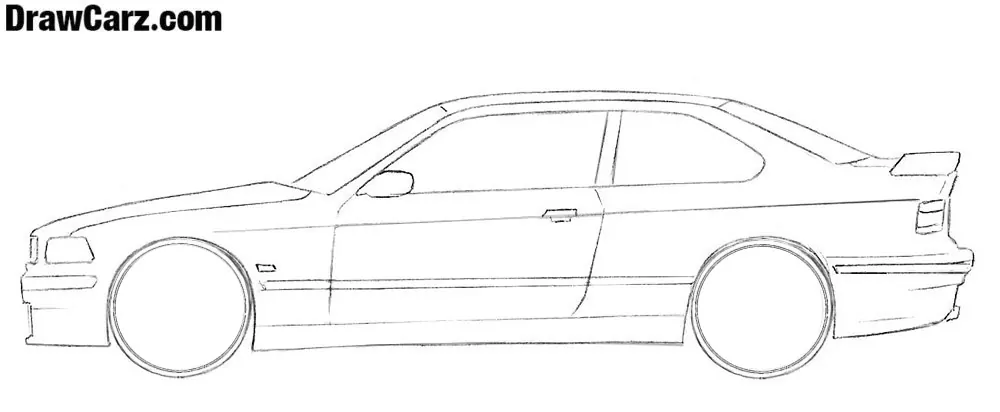 Add the sports wheels with low-profile tires