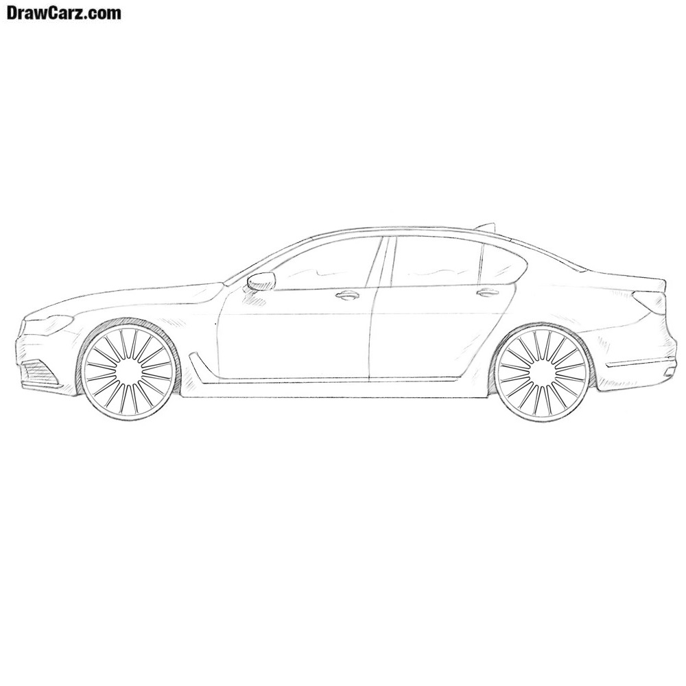 How to Draw a BMW
