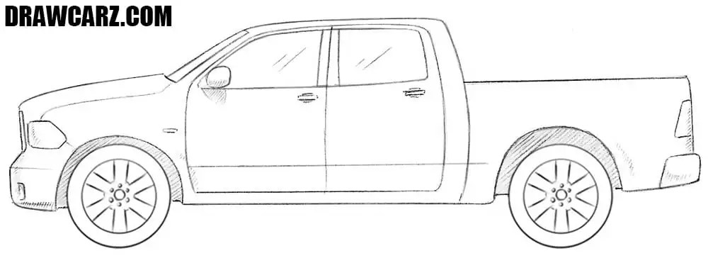 Dodge Ram drawing