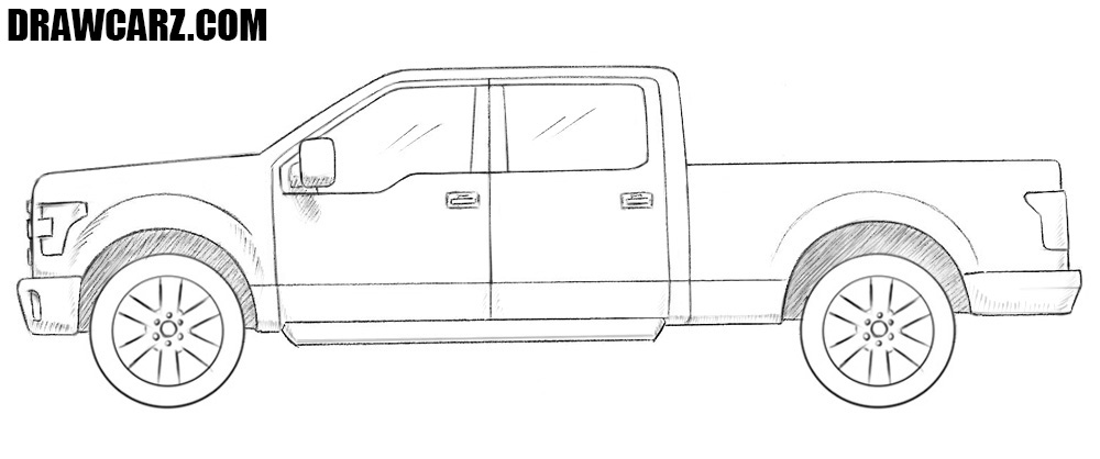 Ford Truck drawing