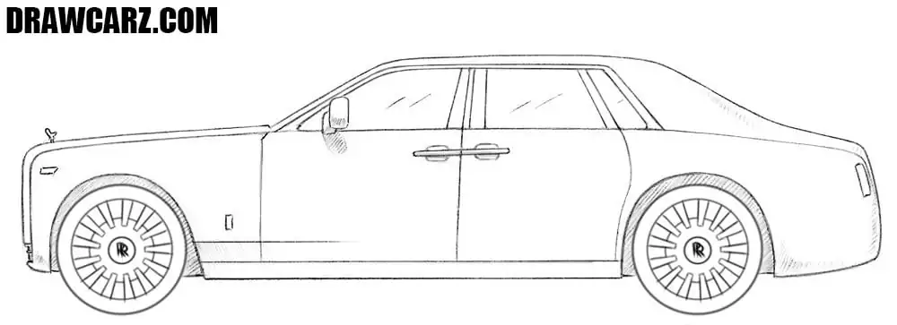 Rolls Royce drawing