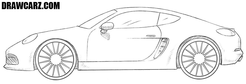 Sports Car drawing