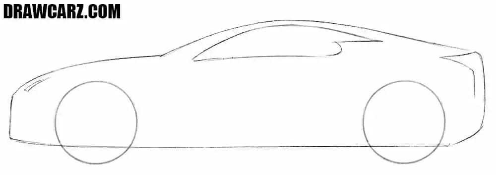 How to draw a Lexus step by ste[