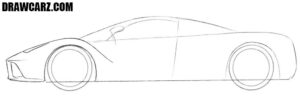 4 How To Draw A Ferrari Step By Step 300x100 