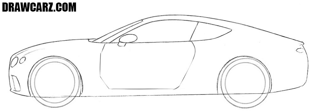 How to draw a Bentley