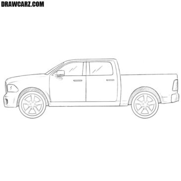 How to Draw a Dodge Truck
