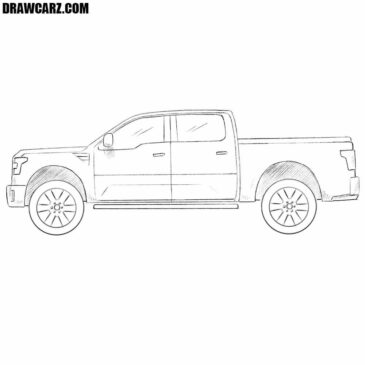 How to Draw a Ford Tuscany