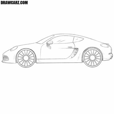 How to Draw a Sports Car