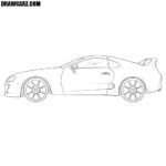 How to Draw a Toyota Supra
