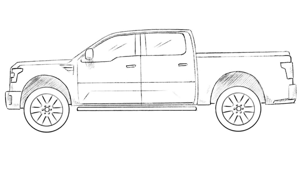 how to draw a ford tuscany featured image