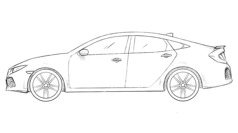 how to draw a honda civic featured image