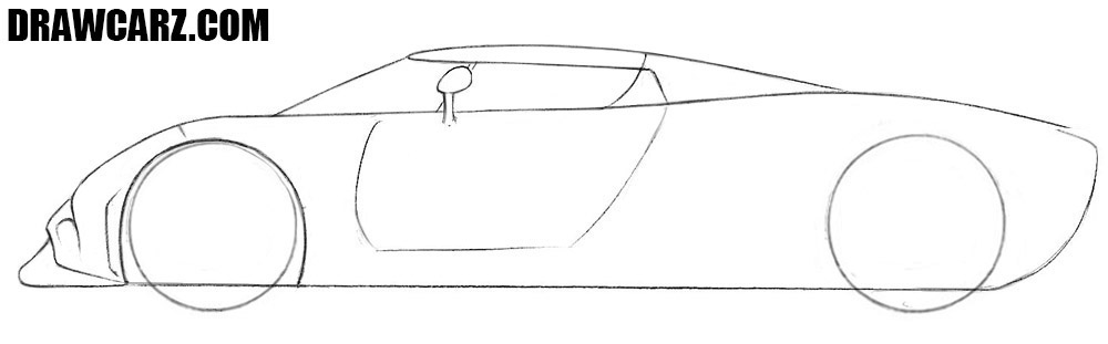 Darken and clean up the hypercar top