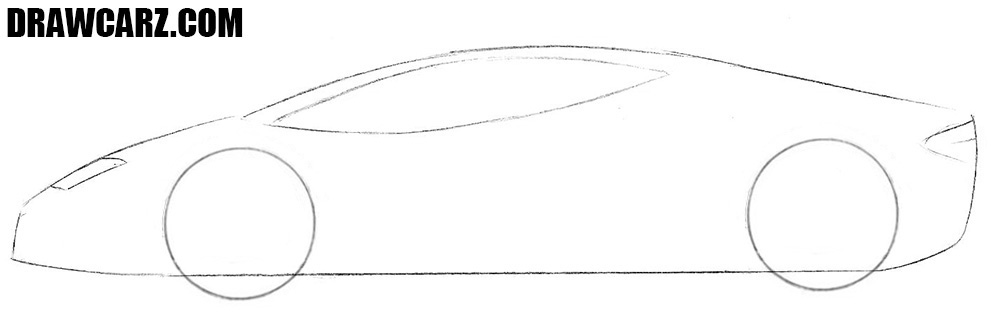 Mark the tires and narrow window line