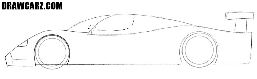 Shape the Maserati nose in detail