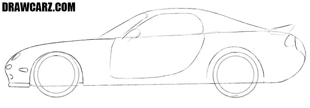 Derail the Mazda RX-7 front bumper