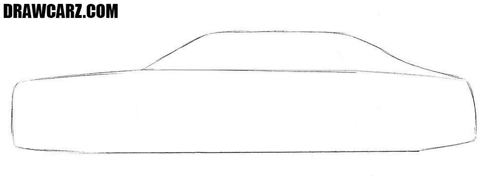 Draw the Phantom’s extended massive profile