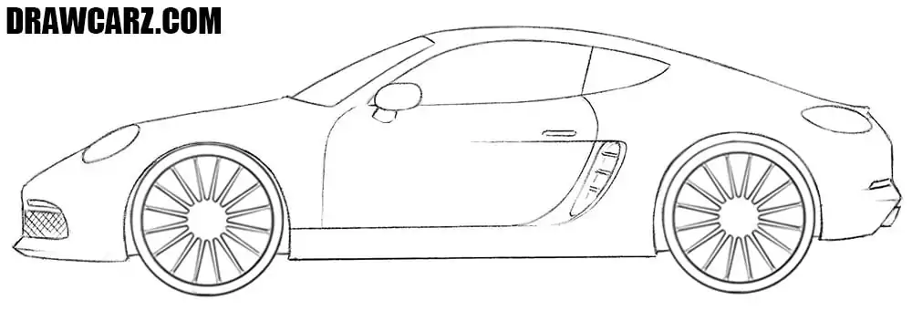 Draw multi-spoke performance rim geometry