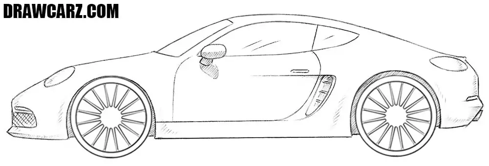 Give your sports car a 3d look