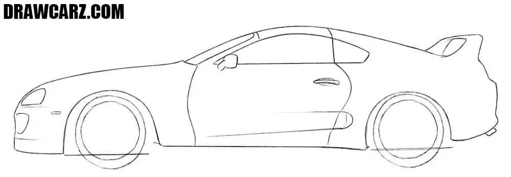 Add the door and aerodynamic side details