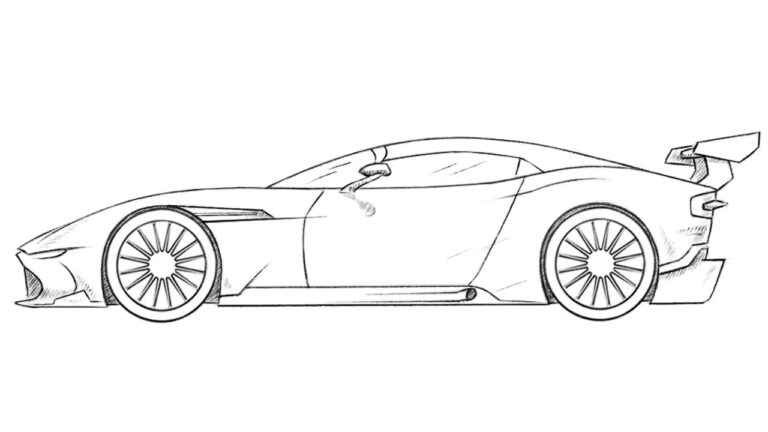 how to draw an aston martin featured image