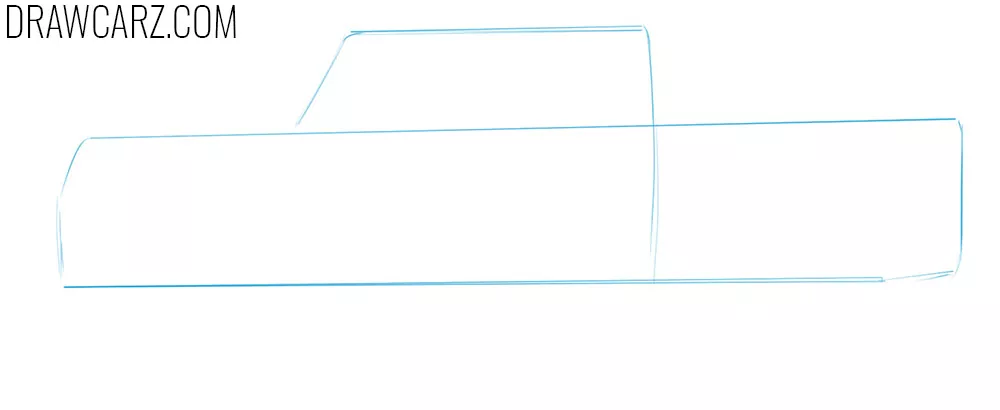 how to sketch a Jeep Truck