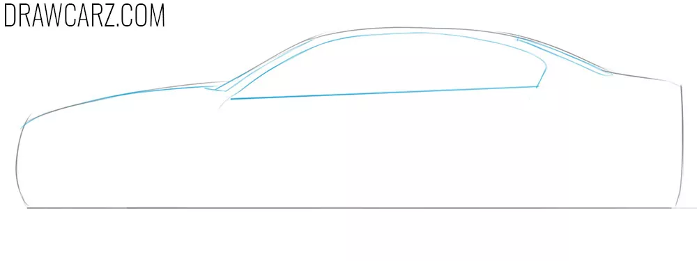 how to draw a bmw easy