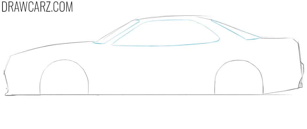how to depict a car