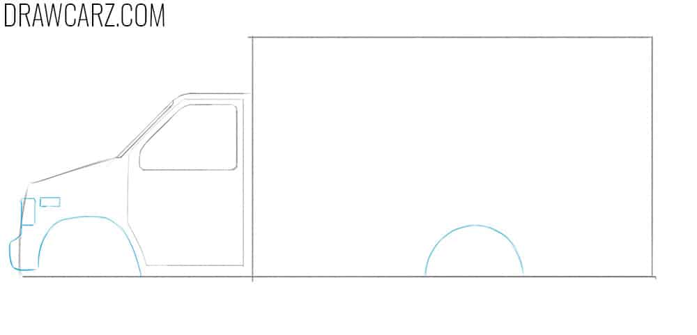 how to draw an Ambulance easy