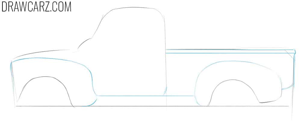 how to draw an abandoned car for beginners