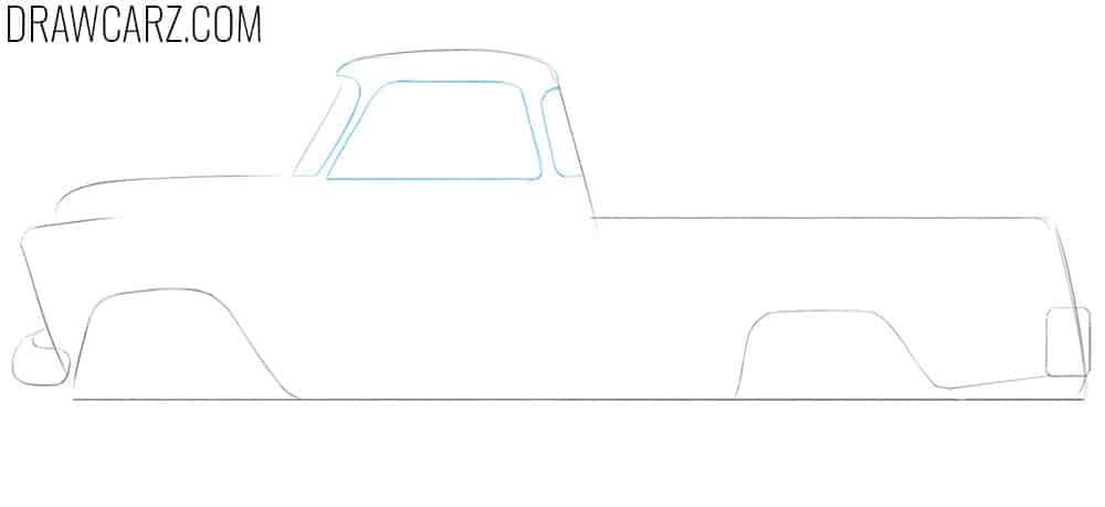 learn how to sketch an old truck