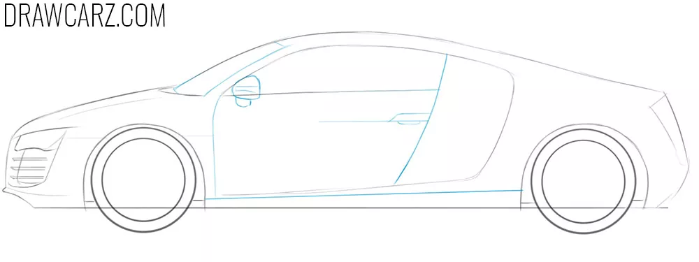 How to draw cars