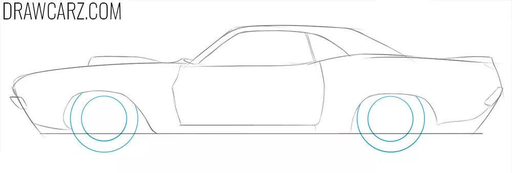 how to draw a race car step by step