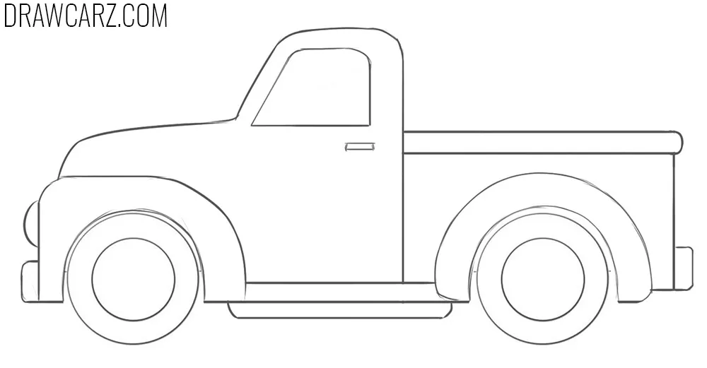 truck drawings for kids