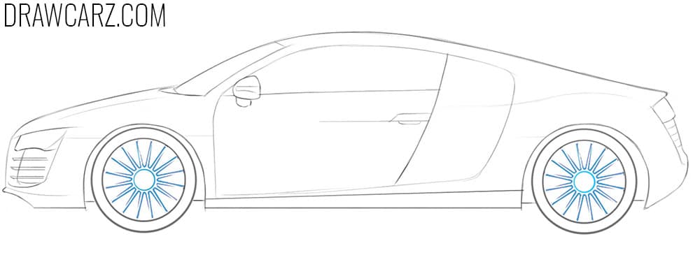 car sketch easy