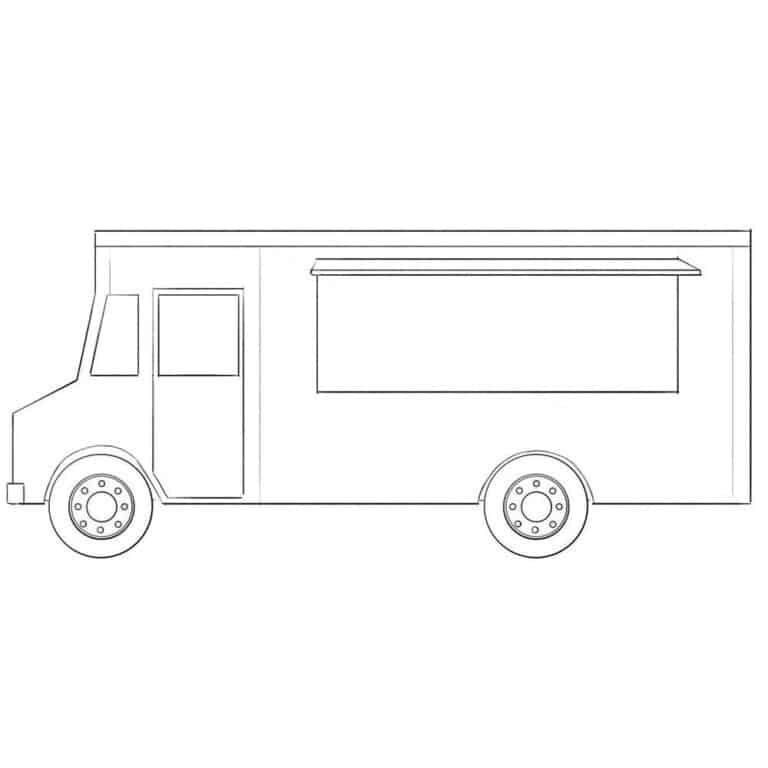 How to Draw a Taco Truck
