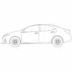 How to Draw a Toyota Corolla