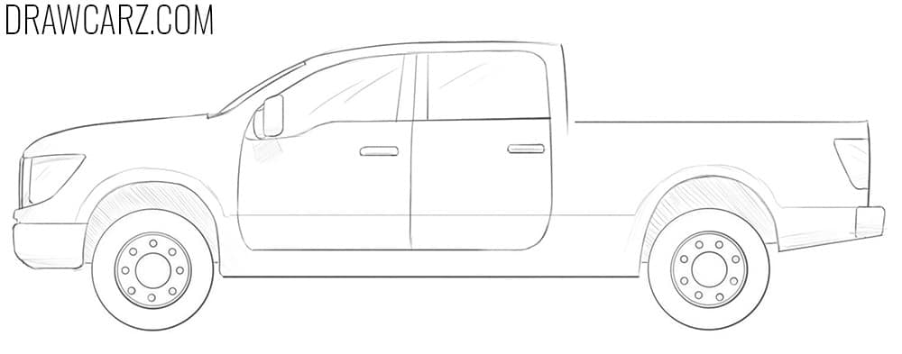 Shade the darkest areas and add mid-tones