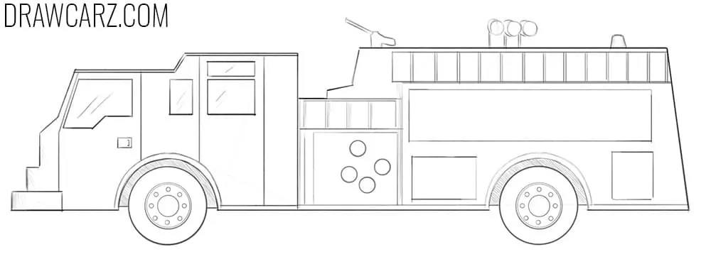 Clean the sketch and add finishing shadows