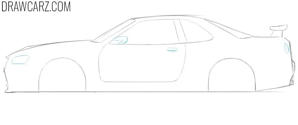 Sketch the Skyline mirror, lights, and hands
