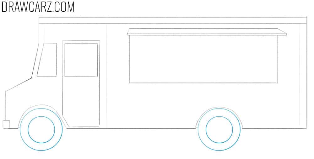 Illustrate the simple wheels and rims