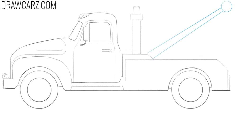 Illustrate the long diagonal winch