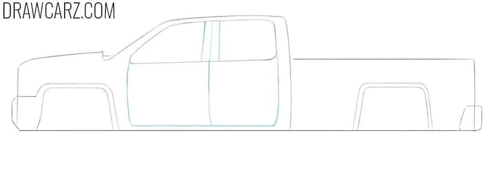 Illustrate the central and doors