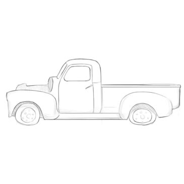 How to Draw an Abandoned Car