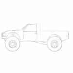 How to Draw an Off Road Truck