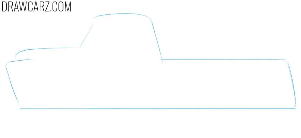 old truck drawing tutorial