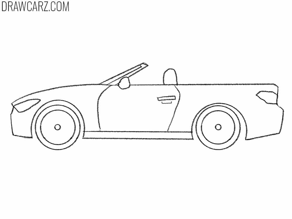 Cabriolet drawing guide