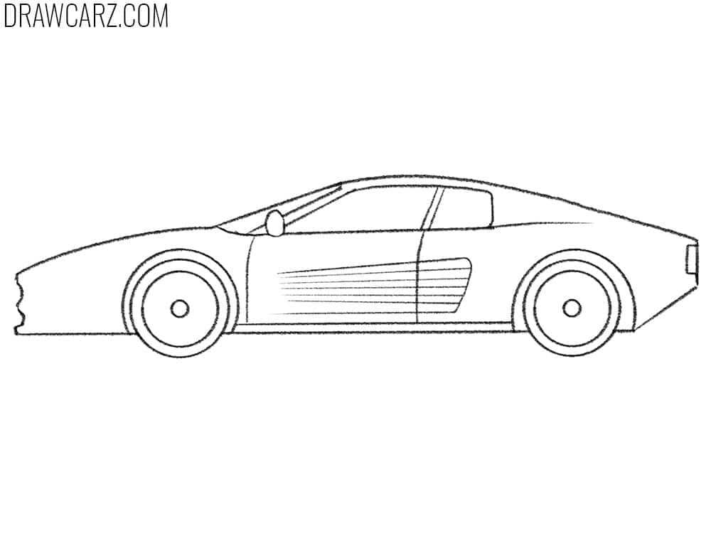 how to draw a cool ferrarihow to draw a cool ferrari