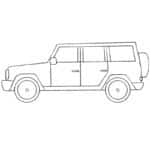 How to Draw an SUV for Kids