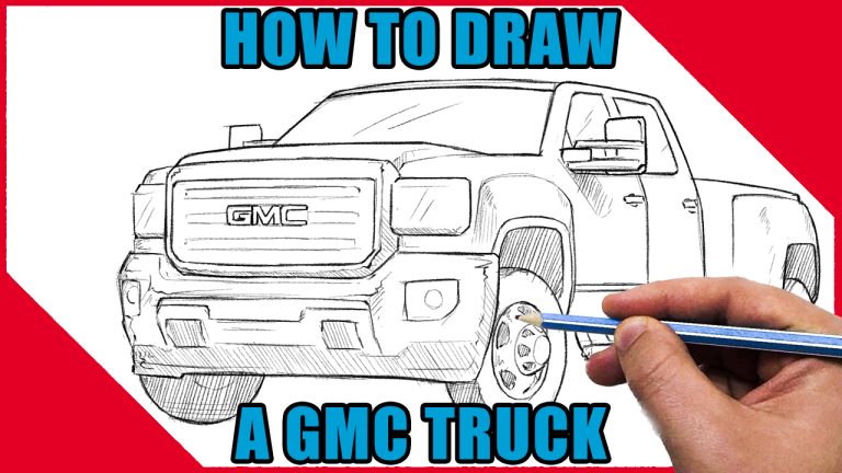 How to Draw a GMC Truck: Video Tutorial