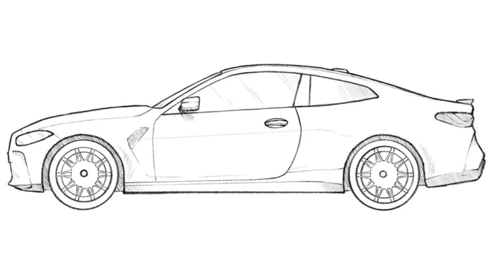 How to draw a bmw m4 featured image